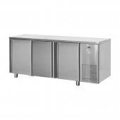 Stół chłodniczy, 3-drzwiowy, agregat boczny, stal nierdzewna, 420 L., 380 W, 188x70x85 cm, RM Gastro SCH-3D/N, 00008716