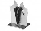 Ostrzałka manualna do noży, profesjonalna, srebrna, VULKANUS Professional MSVA20G2