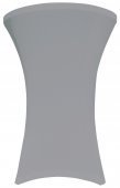 Pokrowiec szary Coctail na stół, śr. 80 cm BTO-C80-G