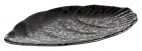Taca GLAMOUR z melaminy czarna 25x15.5 cm, APS 84380