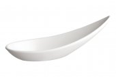 Łyżka przystawkowa MING HING, z melaminy, biała, wym. 11x4,5 cm, APS 83842
