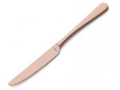 Nóż stołowy AUSTIN, miedziany, dł. 236 mm