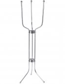Podstawa z uchwytem na wiaderka do szampana, wina, wys. 71 cm, chromowana, nierdzewna, model 269/710