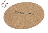 Podkładka korkowa magnetyczna pod patelnię, garnek, średnica 19,5 cm, grubość 1 cm, model 5764/220
