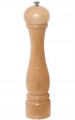 Młynek do pieprzu, młynek z drewna bukowego, jasny, wysokość 32 cm, naturalny, model 6869/315