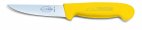Nóż do drobiu ERGOGRIP, ze stali nierdzewnej, długość 10cm, żółty, DICK 8134010-02