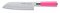 Nóż Szefa Kuchni SANTOKU PINK SPIRIT, ostrze ryflowane, 18 cm, nierdzewny, różowy, DICK 8174218K-79