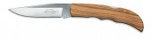 Nóż składany, kieszonkowy, scyzoryk z nierdzewnym ostrzem, 9 cm, uchwyt drewno oliwne, DICK 8200409