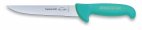 Nóż ubojowy ERGOGRIP, nóż masarski do nakłuwania, RFID, prosty, 15 cm, turkusowy, DICK 8200615-RF-19