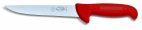 Nóż ubojowy ERGOGRIP, nóż masarski do nakłuwania, 15 cm, czerwony, DICK 8200615-03