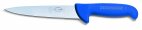 Nóż ubojowy ERGOGRIP, nóż rzeźniczy do nakłuwania, 13 cm, niebieski, DICK 8200713