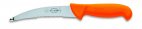 Nóż do patroszenia ERGOGRIP, nóż z piłką do nacinania, nierdzewny, 15 cm, pomarańczowy, DICK 8214015