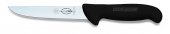 Nóż do trybowania ERGOGRIP, z ostrzem szerokim, nóż sztywny, 13 cm, czarny, DICK 8225913-01