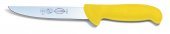 Nóż do trybowania ERGOGRIP, z ostrzem szerokim, nóż sztywny, 13 cm, żółty, DICK 8225913-02
