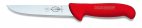 Nóż do trybowania ERGOGRIP, z ostrzem szerokim, nóż sztywny, 18 cm, czerwony, DICK 8225918-03