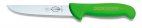 Nóż do trybowania ERGOGRIP, z ostrzem szerokim, nóż sztywny, 15 cm, zielony, DICK 8225915-14
