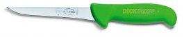 Nóż do trybowania ERGOGRIP, z ostrzem prostym, wąski, sztywny, 15 cm, zielony, DICK 8236815-14