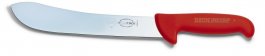 Nóż masarski blokowy ERGOGRIP, nóż rzeźniczy ze stali nierdzewnej, 30 cm, czerwony, DICK 8238530-03