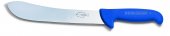 Nóż masarski blokowy ERGOGRIP, nóż rzeźniczy ze stali nierdzewnej, 26 cm, niebieski, DICK 8238526