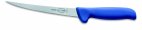 Nóż do trybowania i filetowania ERGOGRIP, wygięty, 18cm, półelastyczny, niebieski, DICK 8241818