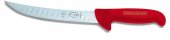 Nóż do rozbioru ERGOGRIP, rozbiorowy, z ryflowanym ostrzem, 21 cm, czerwony, DICK 8242521K-03