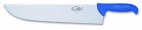 Nóż masarski blokowy ERGOGRIP, ze stali nierdzewnej, masywny, 34 cm, niebieski, DICK 8264334