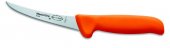 Nóż masarski MasterGrip, trybownik elastyczny, 13 cm, pomarańczowy, DICK 8288113-53