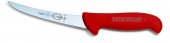 Nóż do trybowania ERGOGRIP, z ostrzem wygiętym, 13 cm, elastyczny, czerwony, DICK 8298113-03