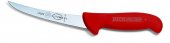 Nóż do trybowania ERGOGRIP, z ostrzem wygiętym, 13 cm, półelastyczny, czerwony, DICK 8298213-03