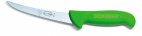 Nóż do trybowania ERGOGRIP, z ostrzem wygiętym, 15 cm, twardy, sztywny, zielony, DICK 8299115-14