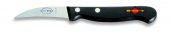 Nóż do obierania SUPERIOR, ze stali nierdzewnej, 6 cm, czarny, DICK 8402006