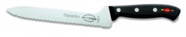 Nóż do kanapek SUPERIOR, nierdzewny, z ząbkowanym ostrzem, 18 cm, czarny, DICK 8405518
