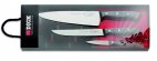 Zestaw 3 noży SUPERIOR, kucharski nóż szefa, długi nóż i krótki nóż kuchenny, czarny, DICK 8499000