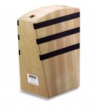 Drewniany blok magnetyczny na noże, blok z drewna naturalnego, wysokość 27,5 cm, DICK 8809001