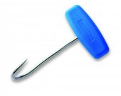 Hak masarski hak ze stali nierdzewnej z rączką z tworzywa, długość 120 mm, niebieski, DICK 9010812
