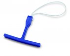 Przyrząd masarski do wyciągania żeber, 22 cm, uchwyt z 2 linkami, niebieski, DICK 9041000