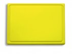 Deska do krojenia z rynną ociekową, do obustronnego ułożenia, GN 1/1, żółta, DICK 9153000-02