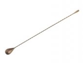 Łyżka barmańska, długa, miedziana, dł. 40 cm