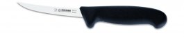 Nóż masarski do trybowania, półelastyczny, ostrze zakrzywione, 10 cm, czarny, GIESSER 2505 10