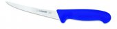 Nóż masarski do trybowania, półelastyczny, ostrze zakrzywione, 13 cm, niebieski, GIESSER 2505 13 B