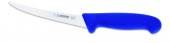 Nóż masarski do trybowania, ostrze zakrzywione, sztywne, 13 cm, niebieski, GIESSER 2515 13 B
