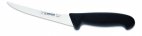 Nóż do trybowania, bardzo elastyczny, zakrzywiony, nierdzewny, 13 cm, czarny, GIESSER 2535 13