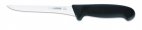 Nóż masarski do trybowania, forma klasyczna, prosty, nierdzewny, 18 cm, czarny, GIESSER 3105 18