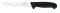 Nóż masarski do trybowania, forma klasyczna, prosty, nierdzewny, 16 cm, czarny, GIESSER 3105 16