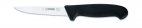 Nóż masarski do trybowania, ostrze szerokie, proste, nierdzewne, 12 cm, czarny, GIESSER 3165 12