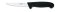 Nóż masarski do trybowania, ostrze szerokie, proste, nierdzewne, 12 cm, czarny, GIESSER 3165 12