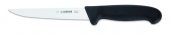 Nóż masarski do trybowania, ostrze szerokie, proste, nierdzewne, 14 cm, czarny, GIESSER 3165 14