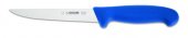 Nóż masarski do trybowania, ostrze szerokie, proste, nierdzewne, 16 cm, niebieski, GIESSER 3165 16 B