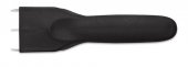 Nóż masarski do nacinania, 3 ostrza, długość 16 cm, czarny, GIESSER 6688