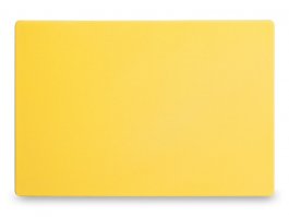 Deska polietylenowa HDPE do krojenia drobiu surowego, HACCP, żółta, wym. 450x300 mm, HENDI 825563